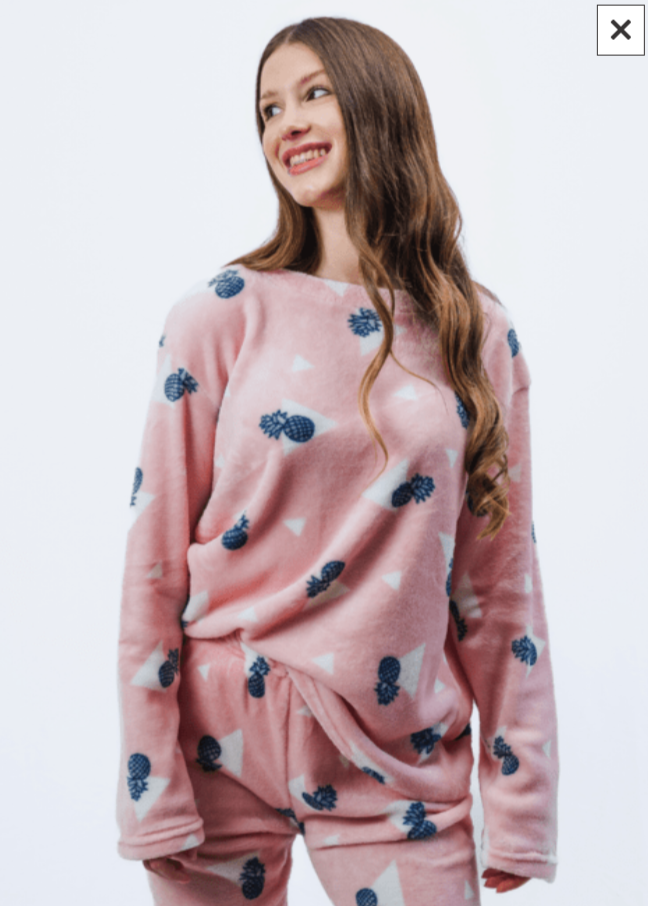 Pantalón pijama Polar soft TeamFit Mujer